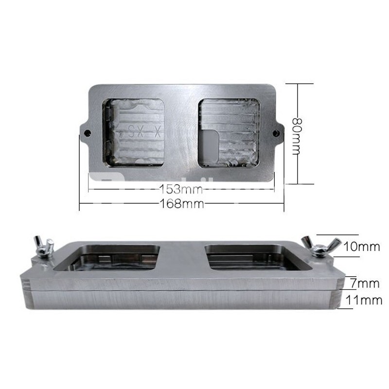 Aluminium Mould iPhone XS Max Positioning Glass + Assembly Frame