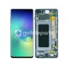 Display Touch Green + Frame Samsung SM-G975F S10 Plus Ori