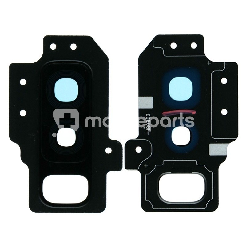 Back Camera Lens + Frame Black Samsung SM-G965 S9 Plus