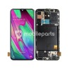 Display Touch Black + Frame Samsung SM-A405 A40 Ori