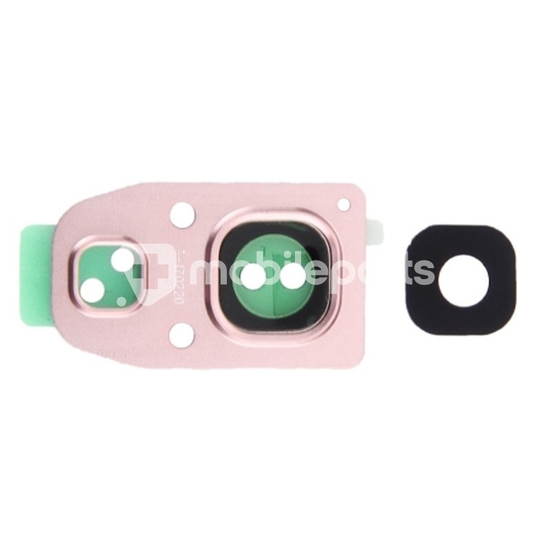 Camera Lens + Frame Pink Samsung SM-A320F A3 2017