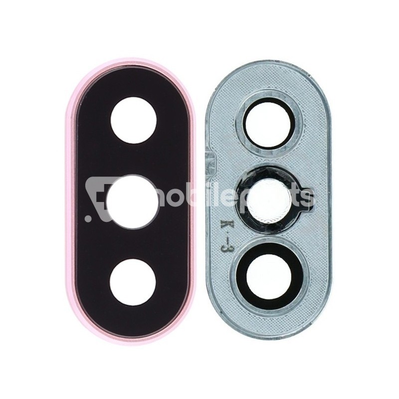 Rear Camera Lens + Frame Pink Xiaomi Redmi Note 5