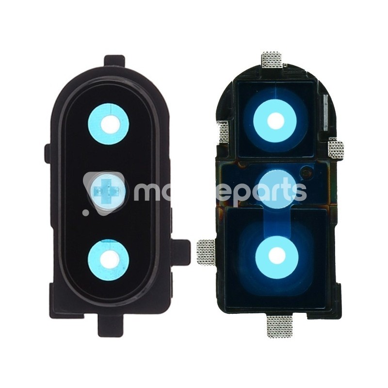 Rear Camera Lens + Frame Black Xiaomi Mi 8
