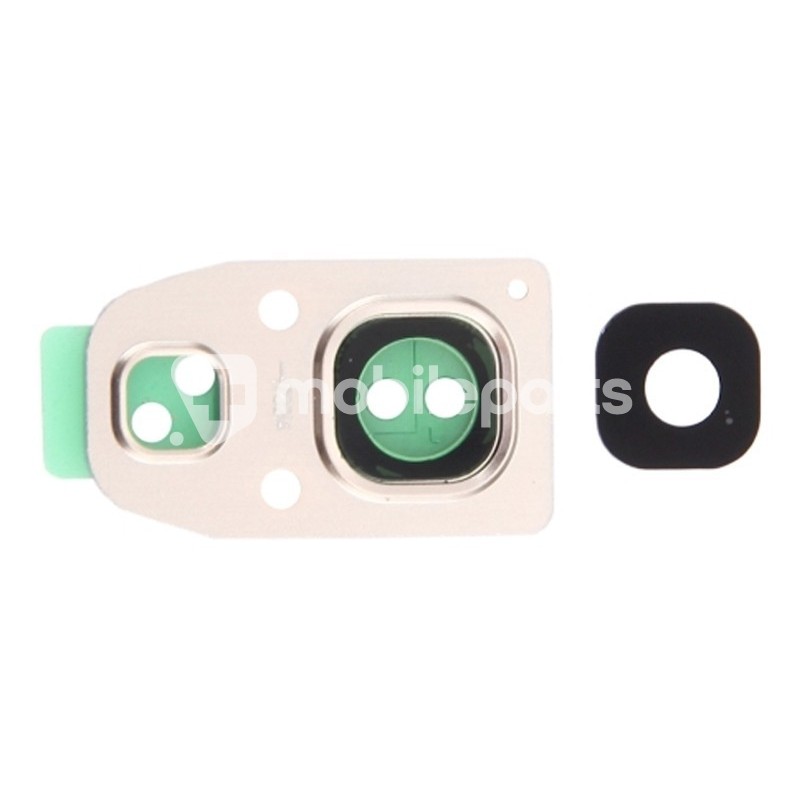 Camera Lens + Frame Gold Samsung SM-A320F A3 2017