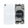 Rear Cover Full Parts White iPhone XR No Logo