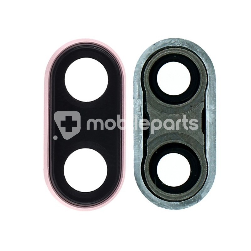 Rear Camera Lens + Frame Pink Huawei P20