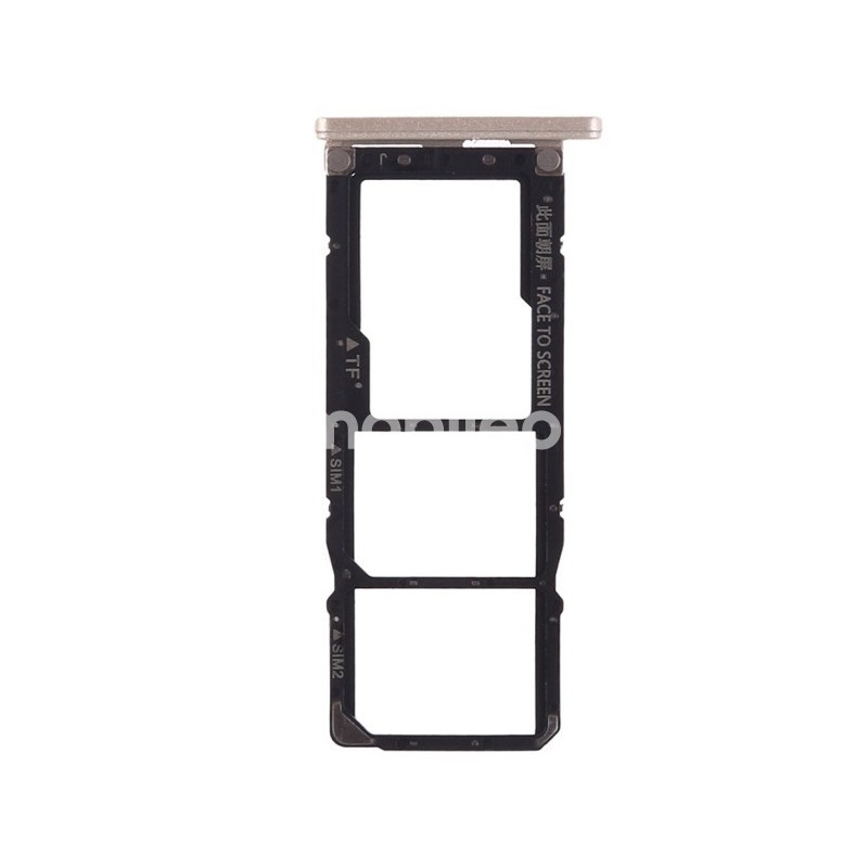 Sim Card + Micro SD Tray Gold Xiaomi Redmi S2