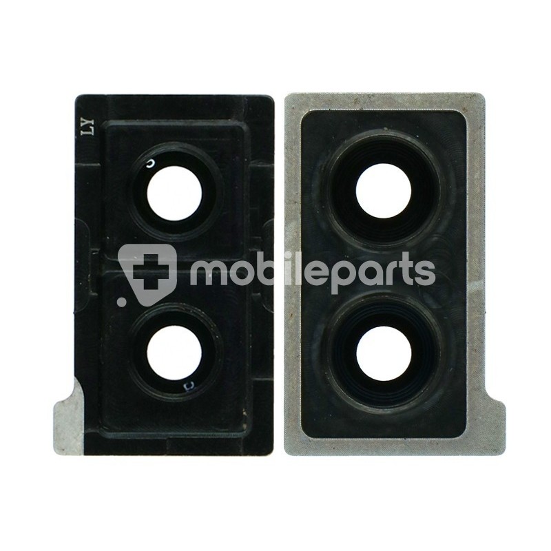 Rear Camera Lens + Frame Black Huawei Mate 10