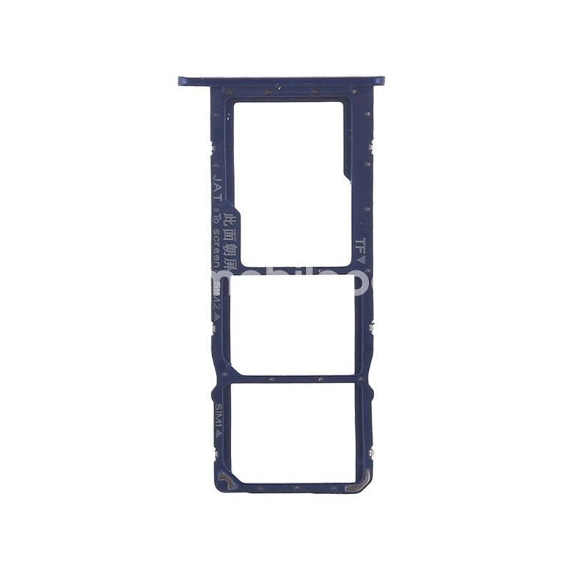 Sim Card + Micro SD Tray Blue Honor 8A