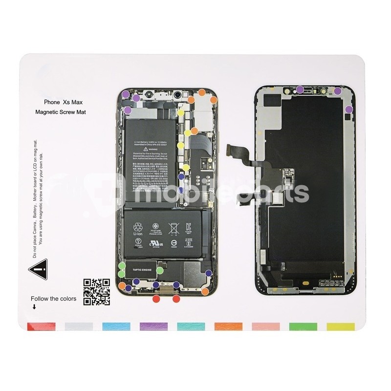 Magnetic Screw Mat iPhone XS Max