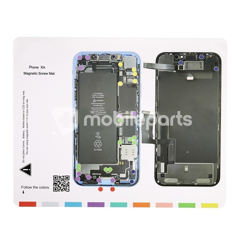 Magnetic Screw Mat iPhone XR