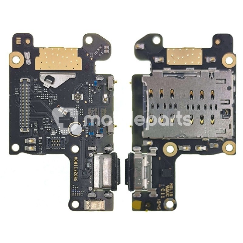 Charging Connector + Board Xiaomi Mi 9T - Mi 9T Pro (Pulled)