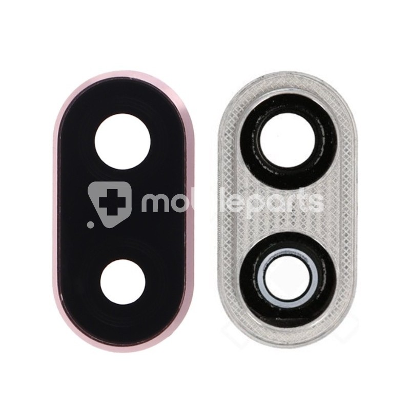 Rear Camera Lens + Frame Pink Huawei P20 Lite