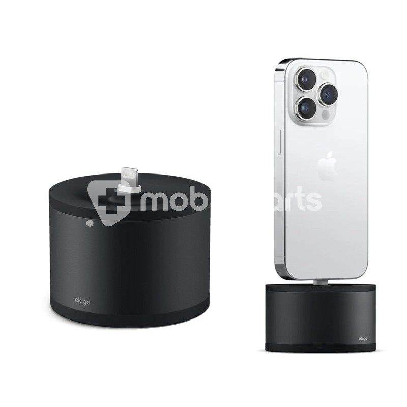 ELAGO Lightning Charging Station Aluminum Black