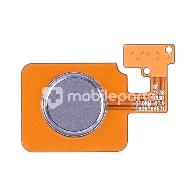 Fingerprint Silver Flat Cable LG V40 ThinQ