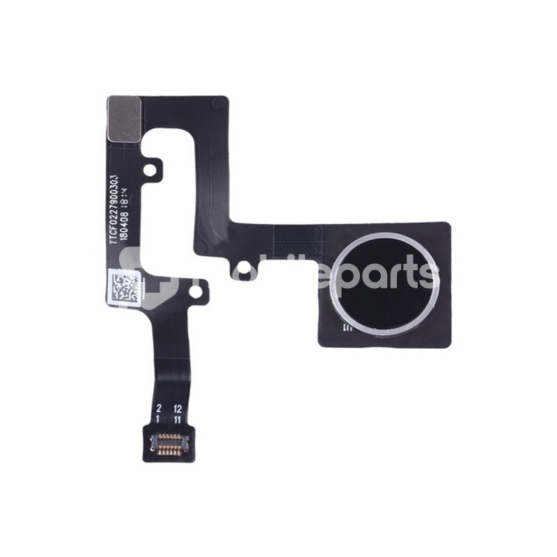 Fingerprint Black Flat Cable Nokia 7.1 Plus