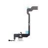 Charging Connector Flat Cable White iPhone XS