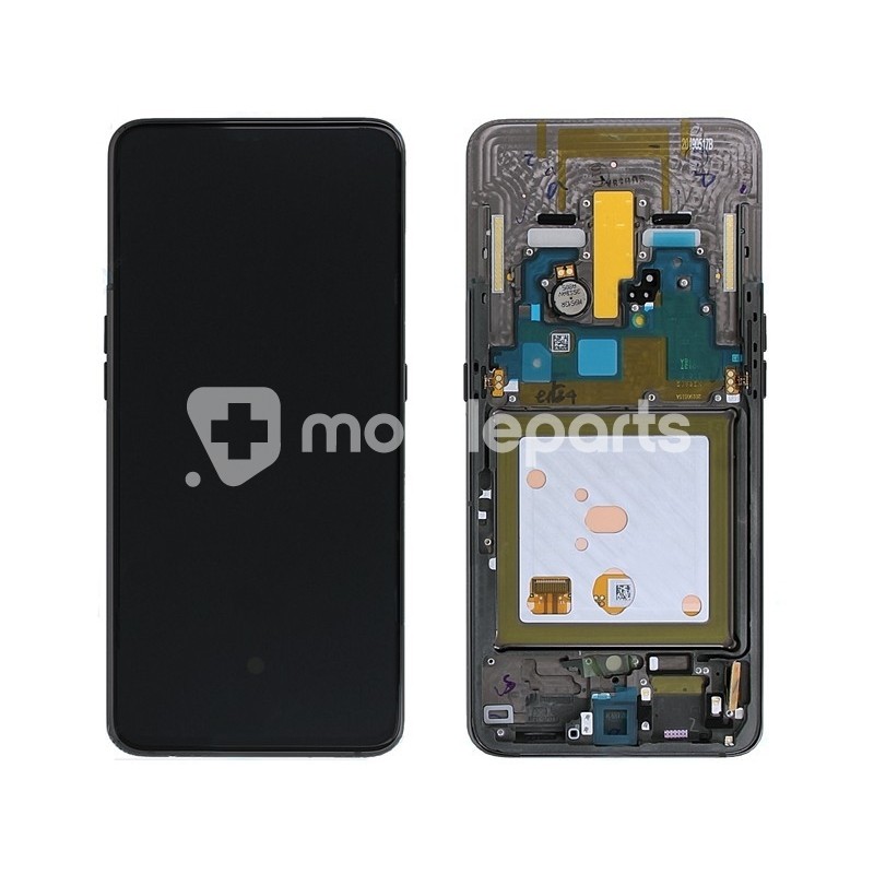 Display Touch Black + Frame Samsung SM-A805F A80