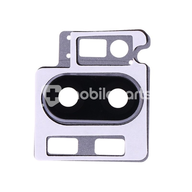 Camera Lens + Frame Silver LG G7 ThinQ G710EM