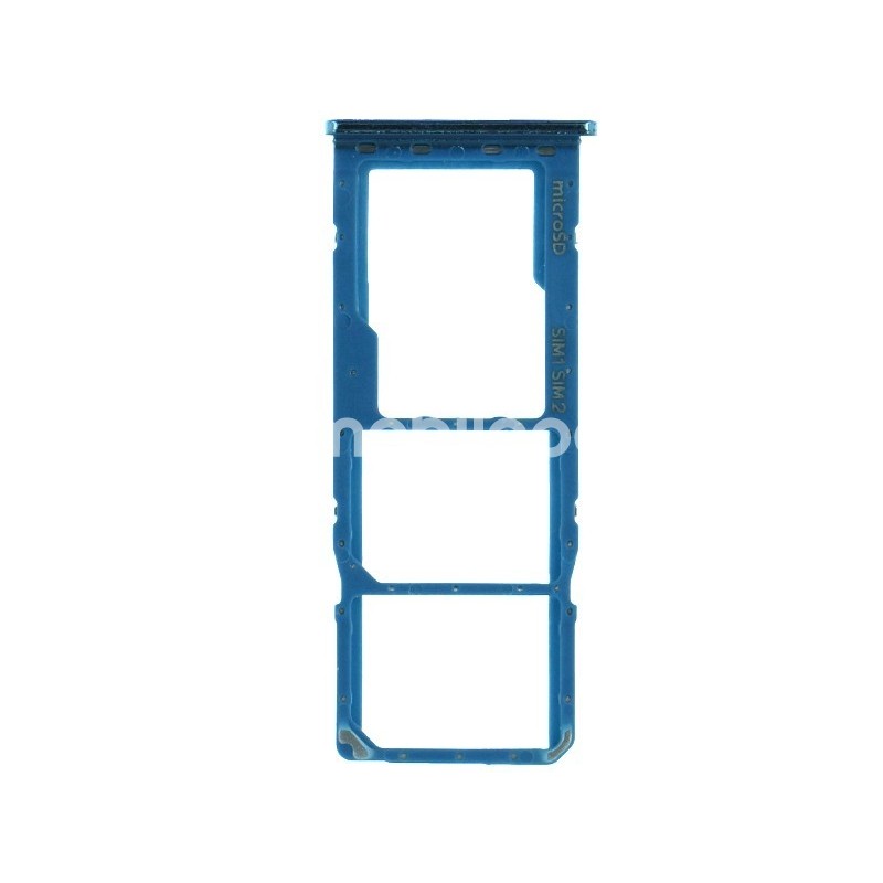 Sim Card + Micro SD Tray Blue Samsung SM-A505 A50