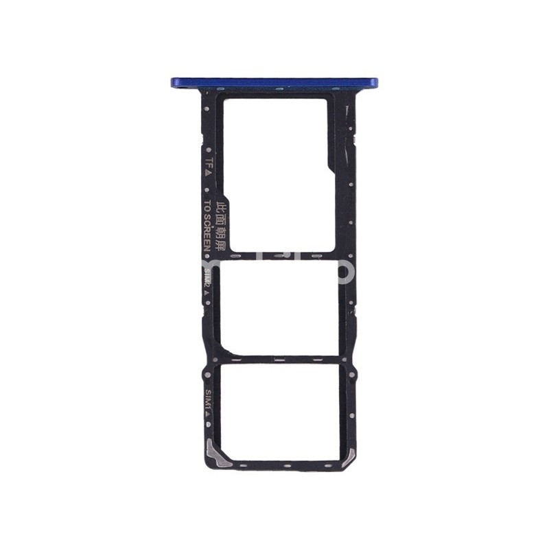 Sim Card + Micro SD Tray Blue Huawei Y5 2019