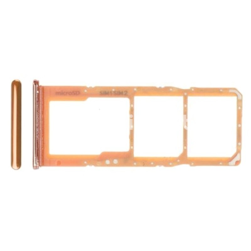 Sim Card Tray + Micro SD Coral Samsung SM-A705 A70