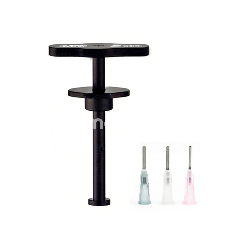 Flux-Mate Dispenser for Liquids in Syringe