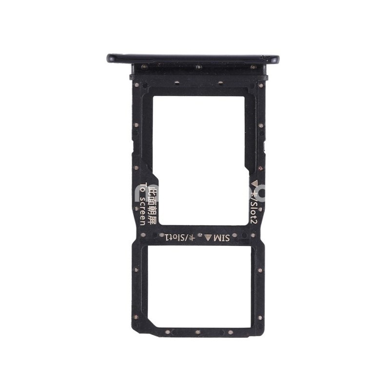 Sim Card + Micro SD Tray Black Huawei P Smart Z