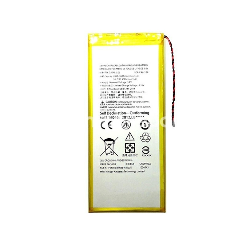 Battery SNN5970A 3000mAh Motorola Moto G4 Plus No Logo
