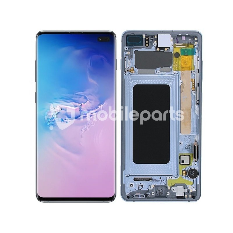 Display Touch + Frame Prism Blue Samsung SM-G975F S10 Plus Ori