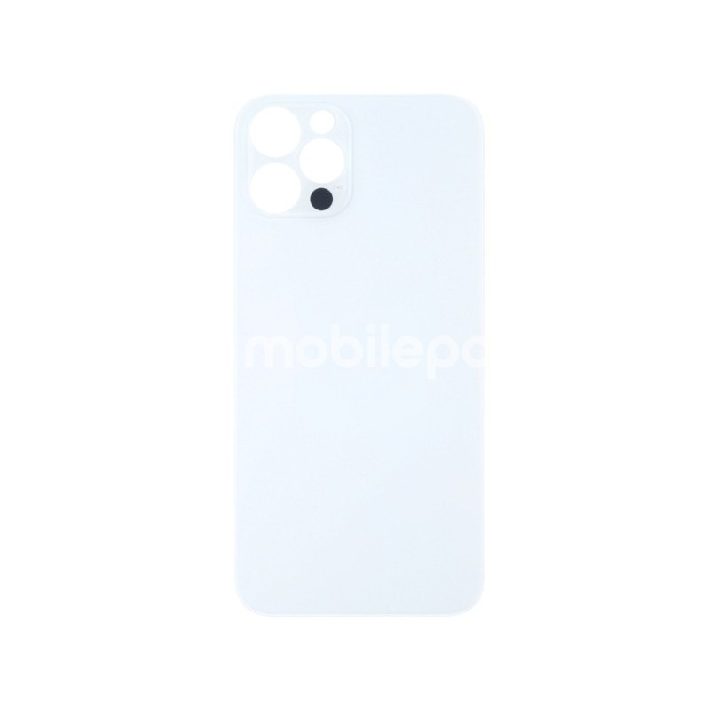 Rear Cover White iPhone 13 Pro Big Hole (No Logo)