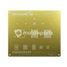 Mechanic S40 3D Groove Gold Steel Stencil A8