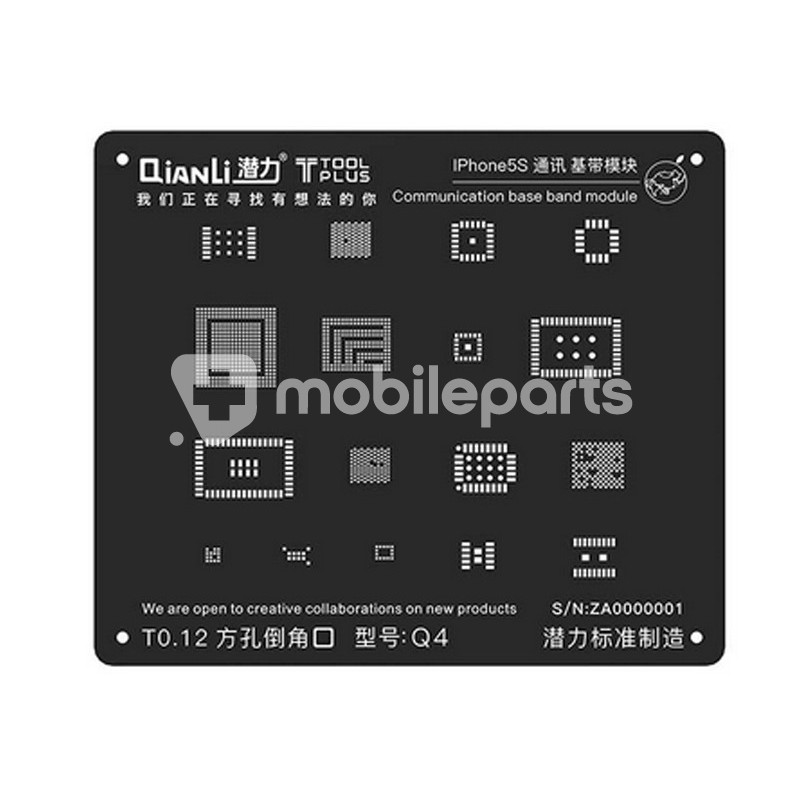 Qianli Tool Plus 3D BGA Reballing iPhone 5S Q4