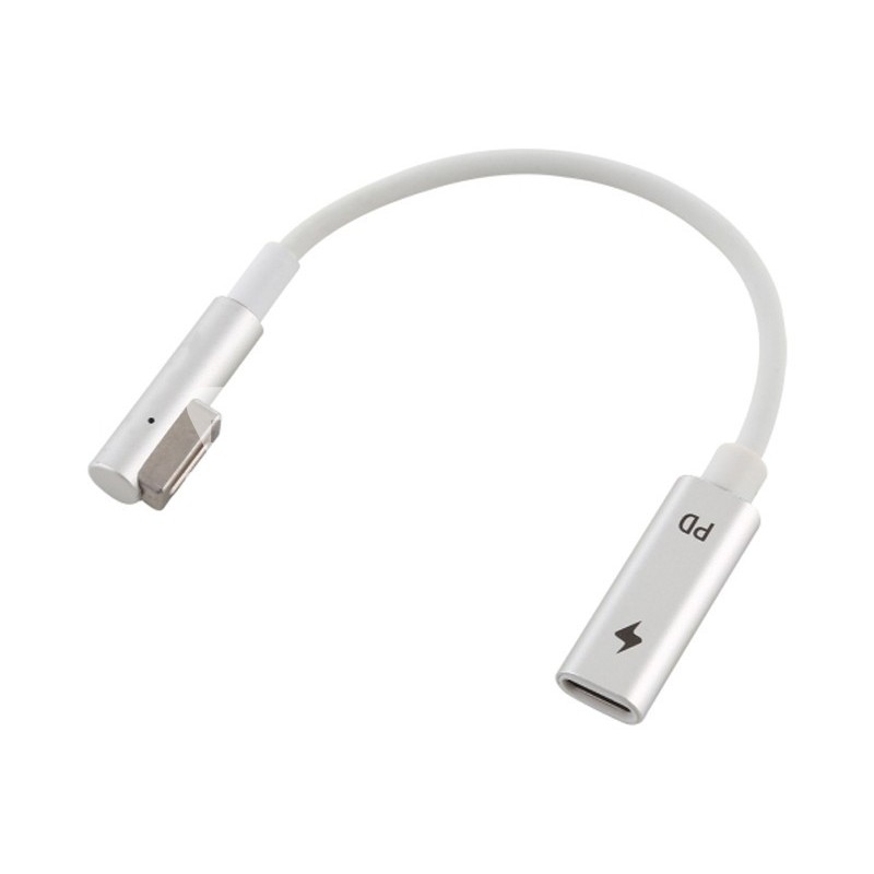 5 Pin MagSafe 1 (L-Shaped) to USB-C / Type-C PD Charge Adapter