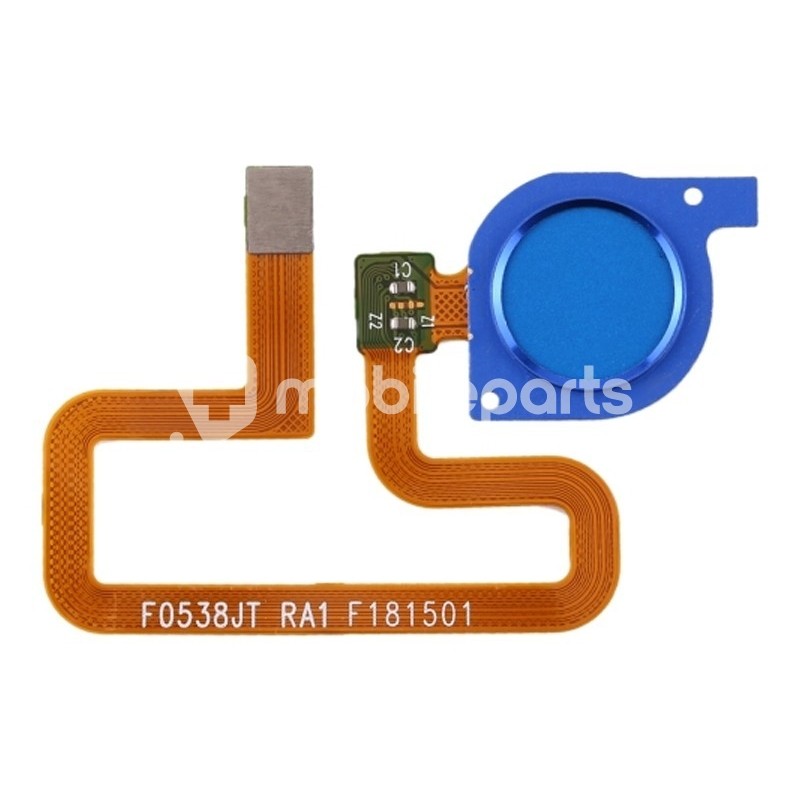Fingerprint Blue Flat Cable Huawei Y7 2018