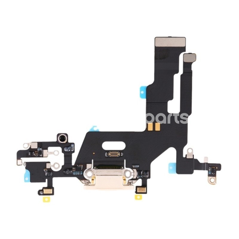 Charging Connector White Flat Cable iPhone 11