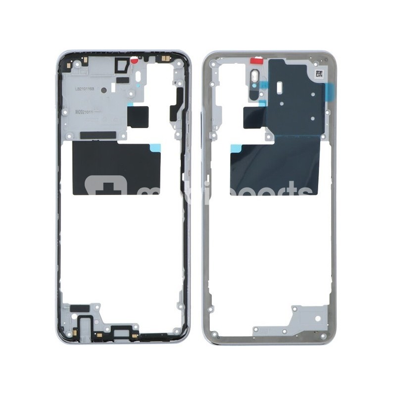 Middle Frame Silver Xiaomi Redmi Note 10S (PULLED)