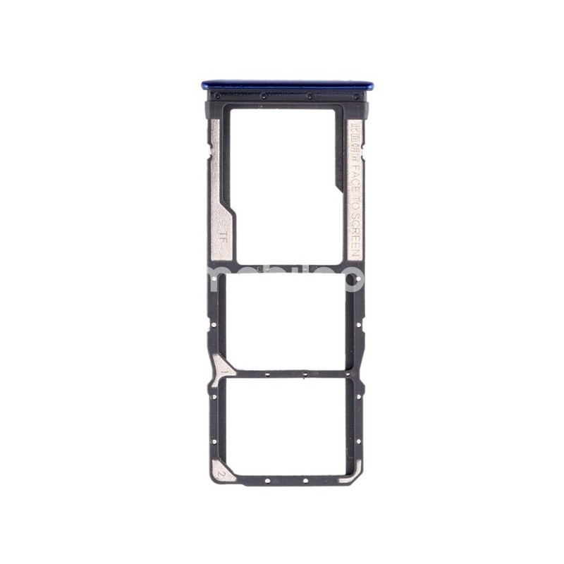 Sim Card + Micro SD Tray Blue Xiaomi Redmi Note 8