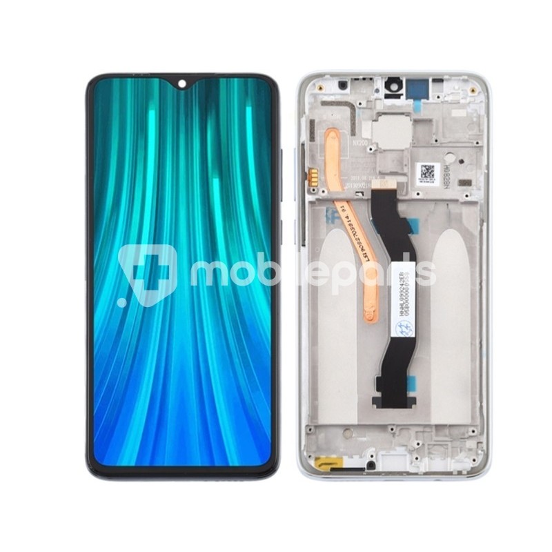 Display Touch + Frame Pearl White Xiaomi Redmi Note 8 Pro (IPS)