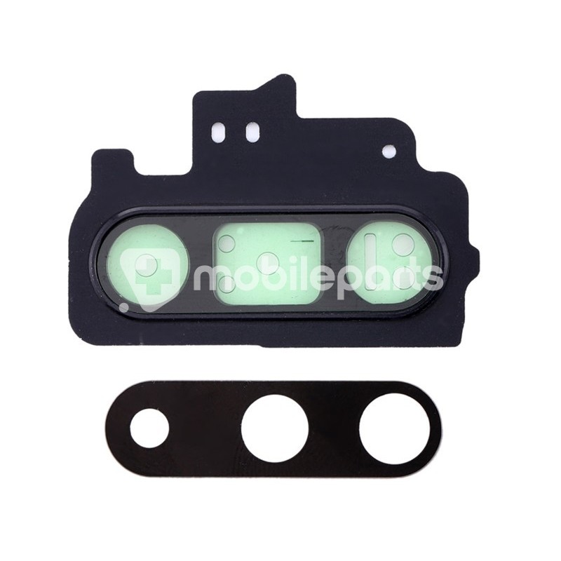 Lens Back Camera + Frame Aura Black Samsung SM-N970F Note 10