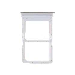 Dual Sim Card Tray Titanium Silver Honor X8a
