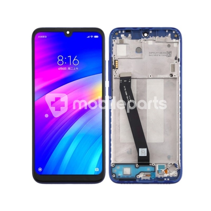 Display Touch + Frame Blue Xiaomi Redmi 7 (IPS)