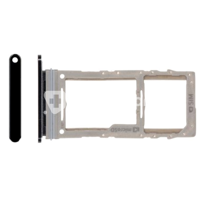 Sim Card + Micro SD Tray Aura Black Samsung SM-N975 Note 10 Plus