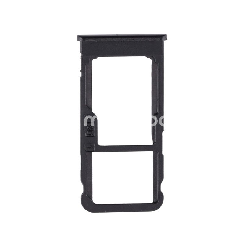 Sim Card + Micro SD Tray Black Nokia 5.1 Plus