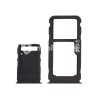Sim Card + Micro SD + Memory Card Tray Black Nokia 3.1 Plus