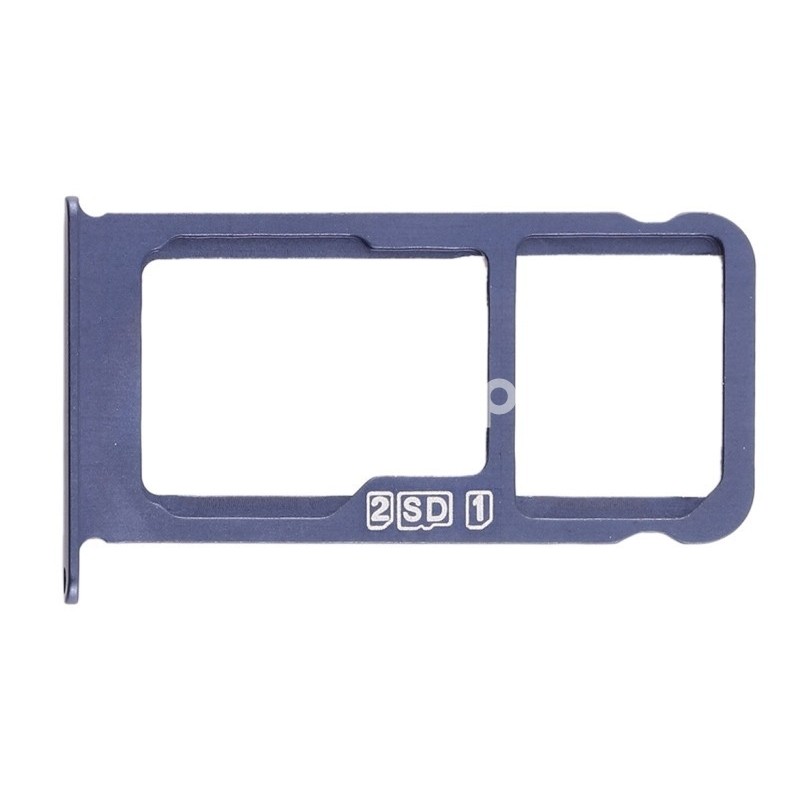 Sim Card + Micro SD Tray Blue Nokia 6.1 Plus