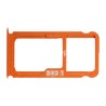 Sim Card + Micro SD Tray Orange Nokia 7 Plus