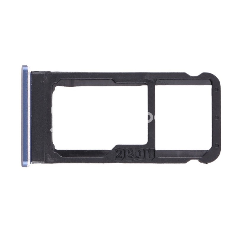 Sim Card + Micro SD Tray Blue Nokia 6.1