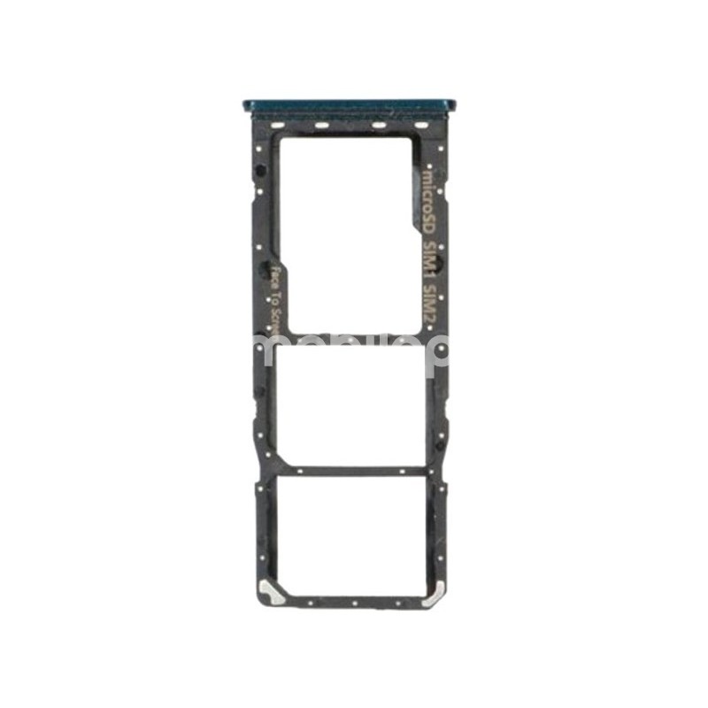 Sim Card + Micro SD Tray Opal Black Samsung SM-M307 M30s