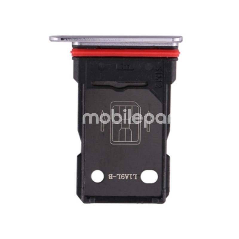 Sim Card + Micro SD Tray Silver OnePlus 7T